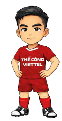 Mascot Cầu thủ Thể Công Viettel